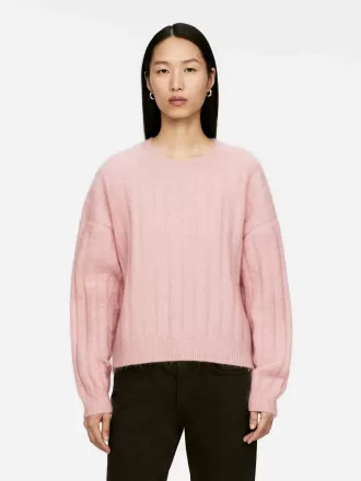 Jersey en mezcla de lana y mohair