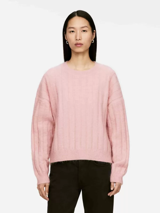 Jersey en mezcla de lana y mohair Jersey en mezcla de lana y mohair