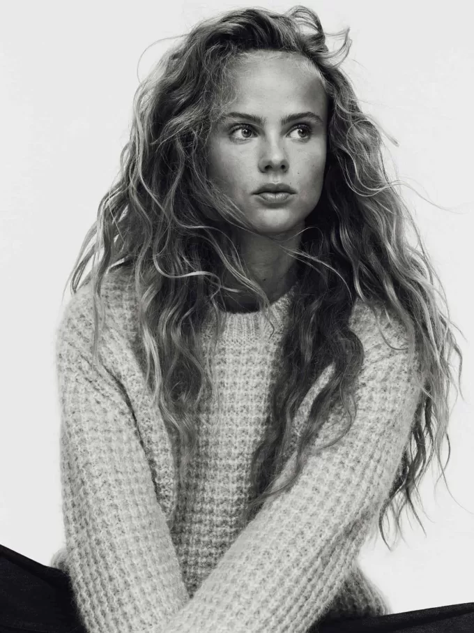 Jersey relajado de lana y alpaca Jersey relajado de lana y alpaca