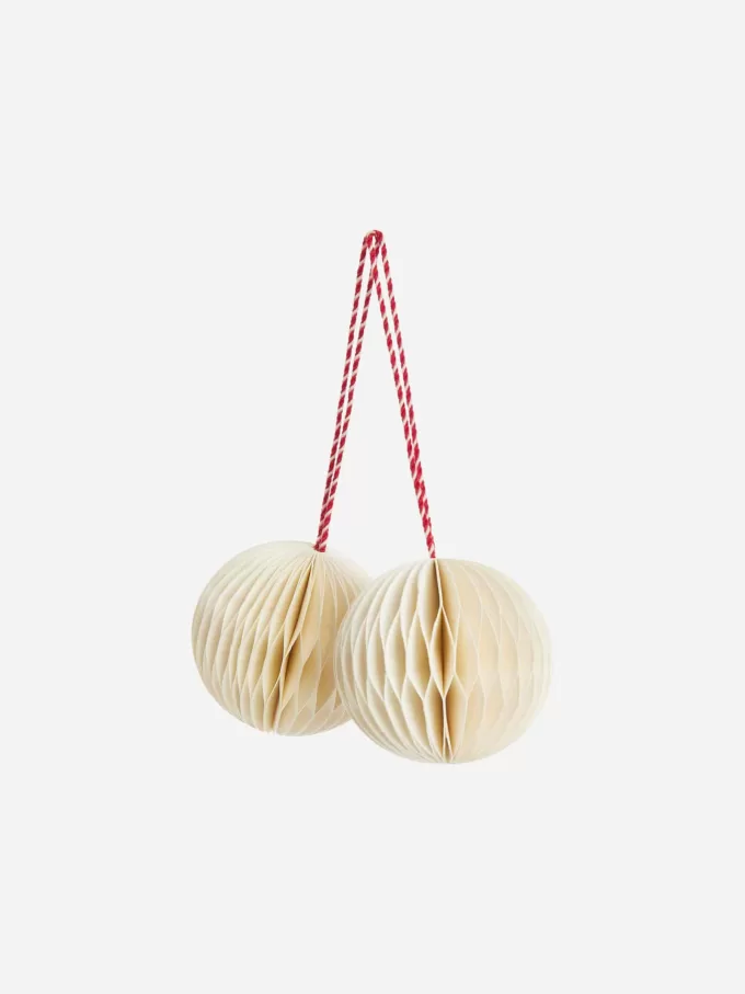 Juego de 2 adornos de panal Juego de 2 adornos de panal