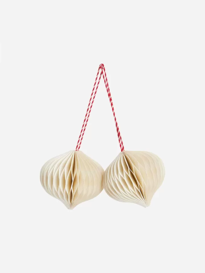 Juego de 2 adornos de panal Juego de 2 adornos de panal