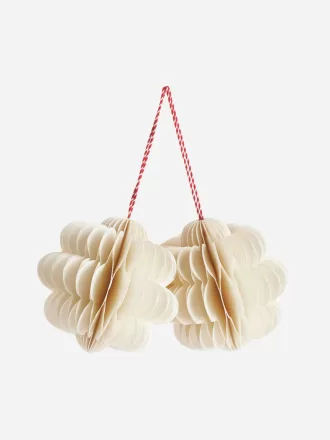 Juego de 2 adornos de panal