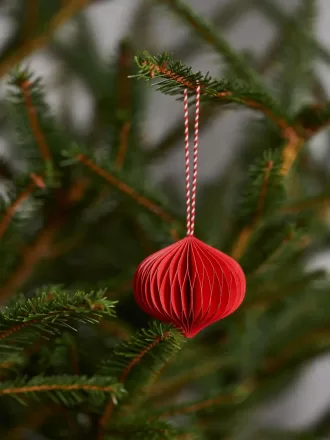 Juego de 2 adornos de panal