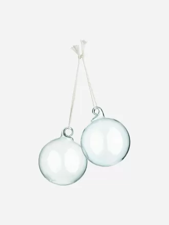 Juego de 2 bolas de cristal