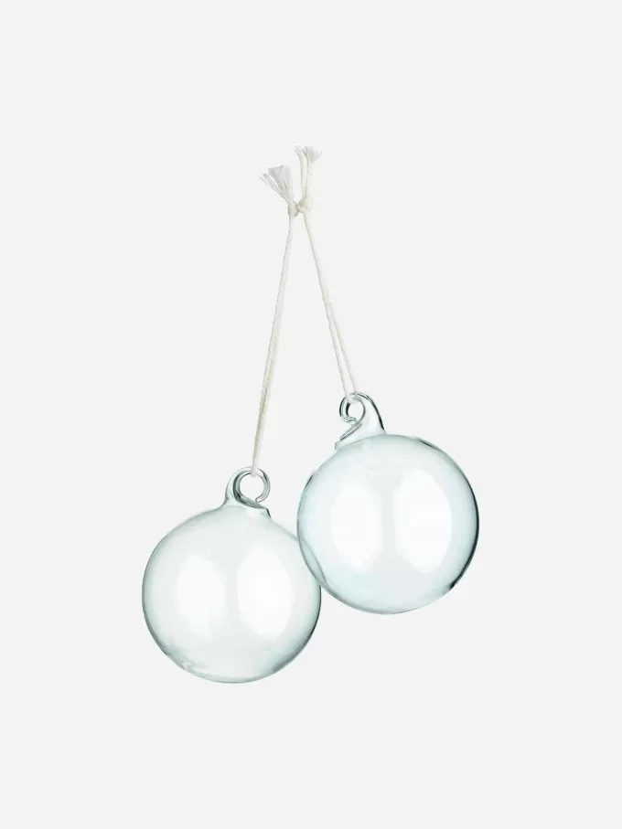 Juego de 2 bolas de cristal Juego de 2 bolas de cristal