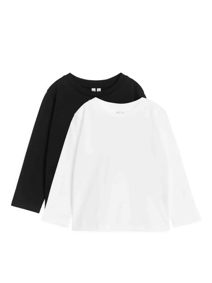 Juego de 2 camisetas de manga larga Juego de 2 camisetas de manga larga