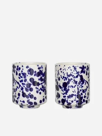 Juego de 2 tazas de gres