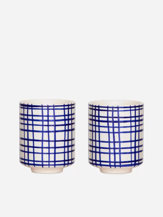 Juego de 2 tazas de gres Juego de 2 tazas de gres