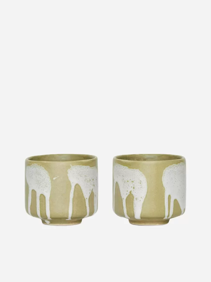 Juego de 2 tazas de gres Juego de 2 tazas de gres