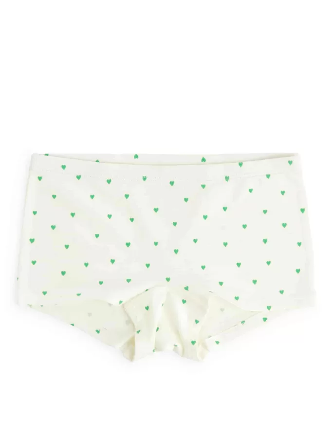 Juego de 3 bóxers de punto de algodón Juego de 3 bóxers de punto de algodón