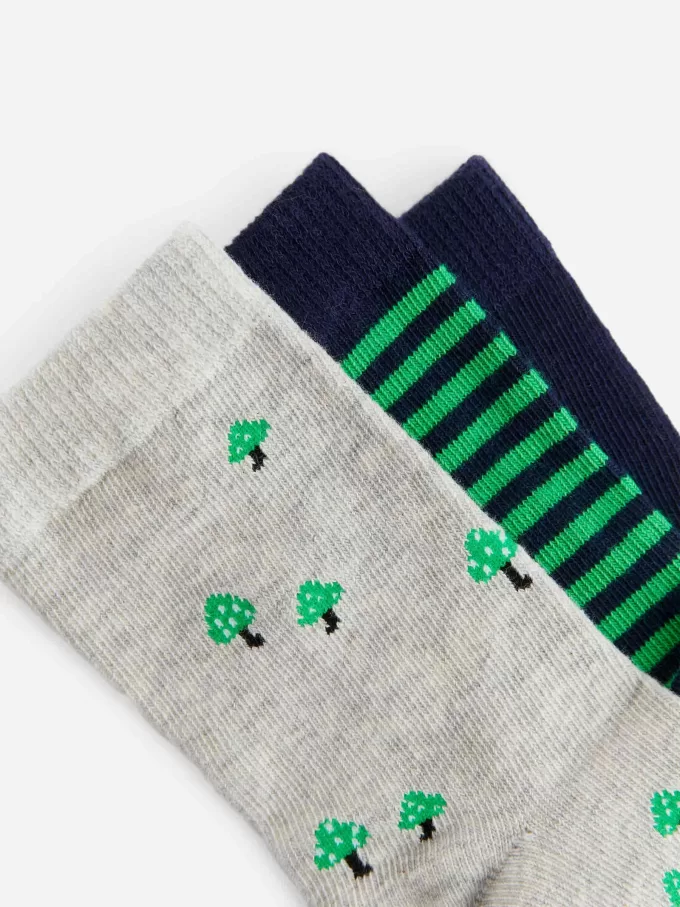 Juego de 3 calcetines de algodón Juego de 3 calcetines de algodón