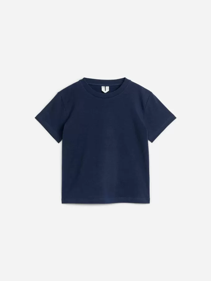 Juego de 3 camisetas con cuello redondo Juego de 3 camisetas con cuello redondo