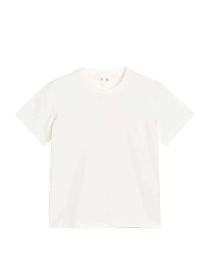 Juego de 3 camisetas con cuello redondo Juego de 3 camisetas con cuello redondo