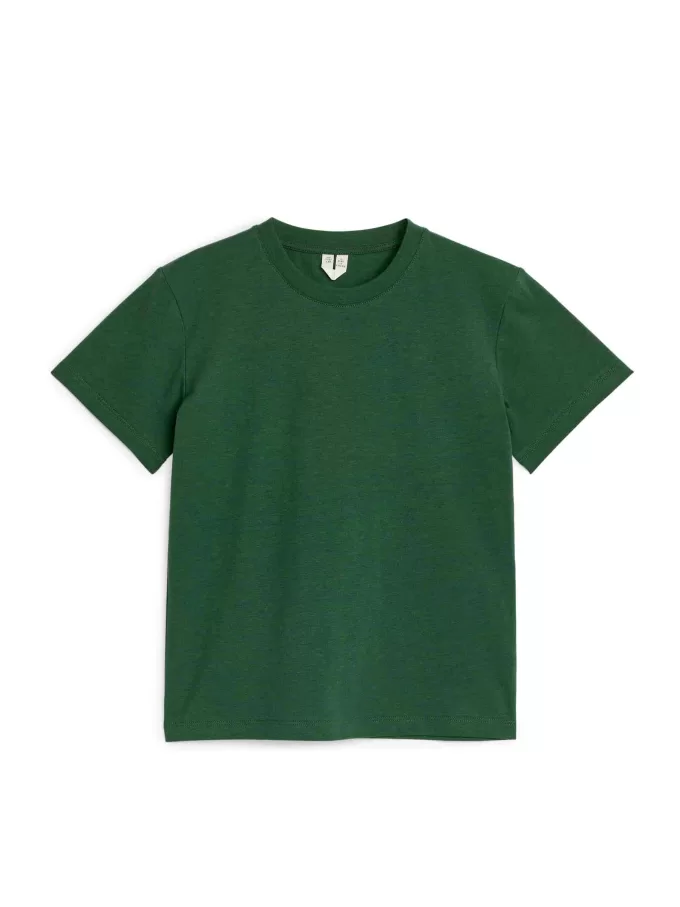 Juego de 3 camisetas con cuello redondo Juego de 3 camisetas con cuello redondo