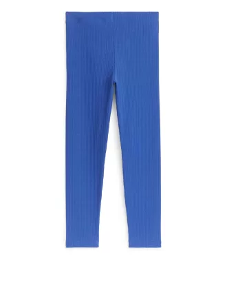 Leggings de punto acanalado Leggings de punto acanalado