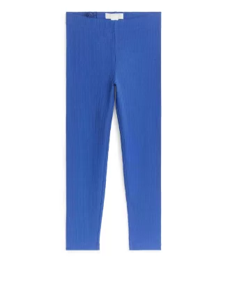 Leggings de punto acanalado Leggings de punto acanalado