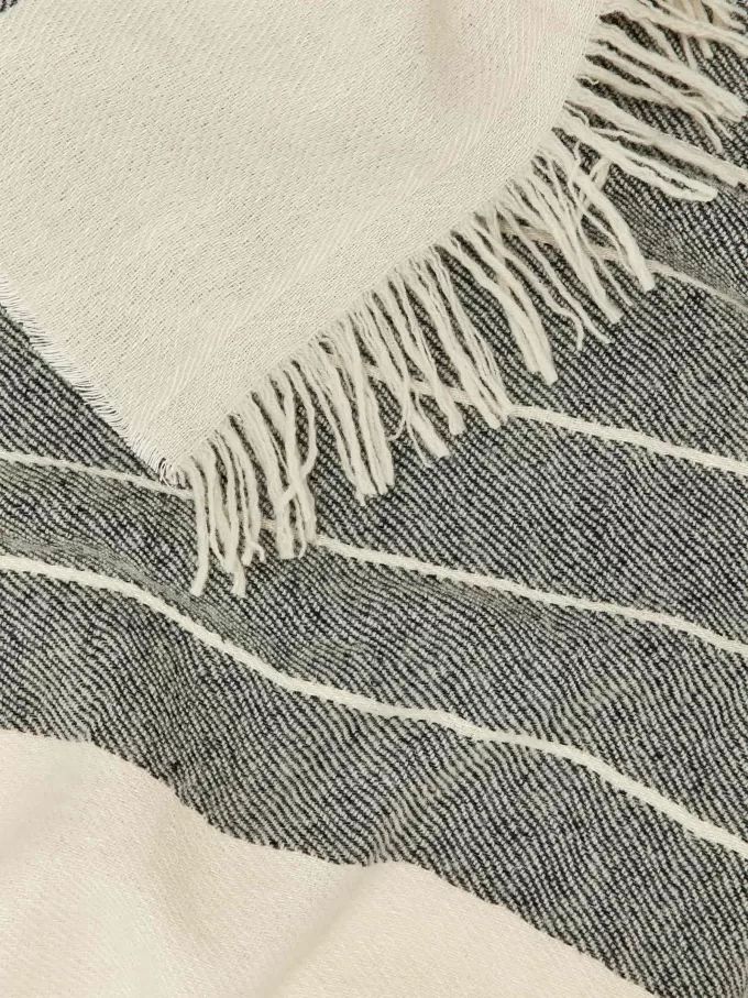 Manta de lana y lino Manta de lana y lino