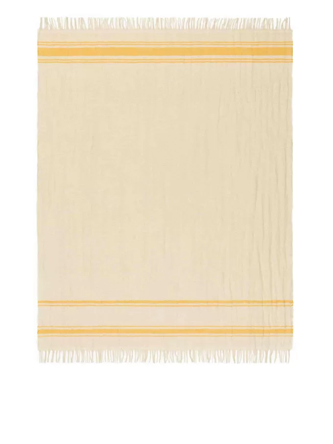 Manta de lana y lino Manta de lana y lino