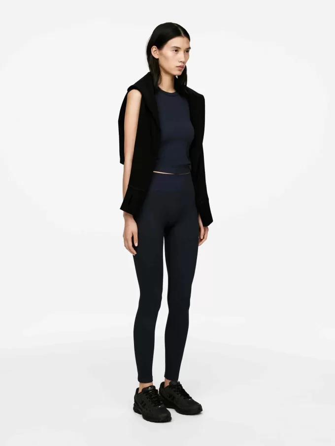 Medias de canalé sin costuras Medias de canalé sin costuras