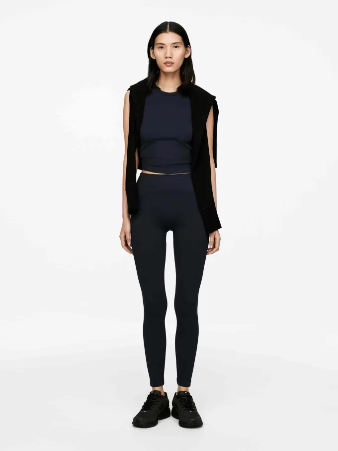 Medias de canalé sin costuras Medias de canalé sin costuras