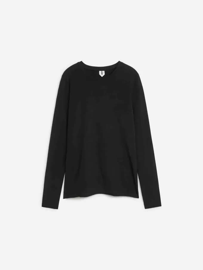 Mezcla de lyocell de manga larga Mezcla de lyocell de manga larga