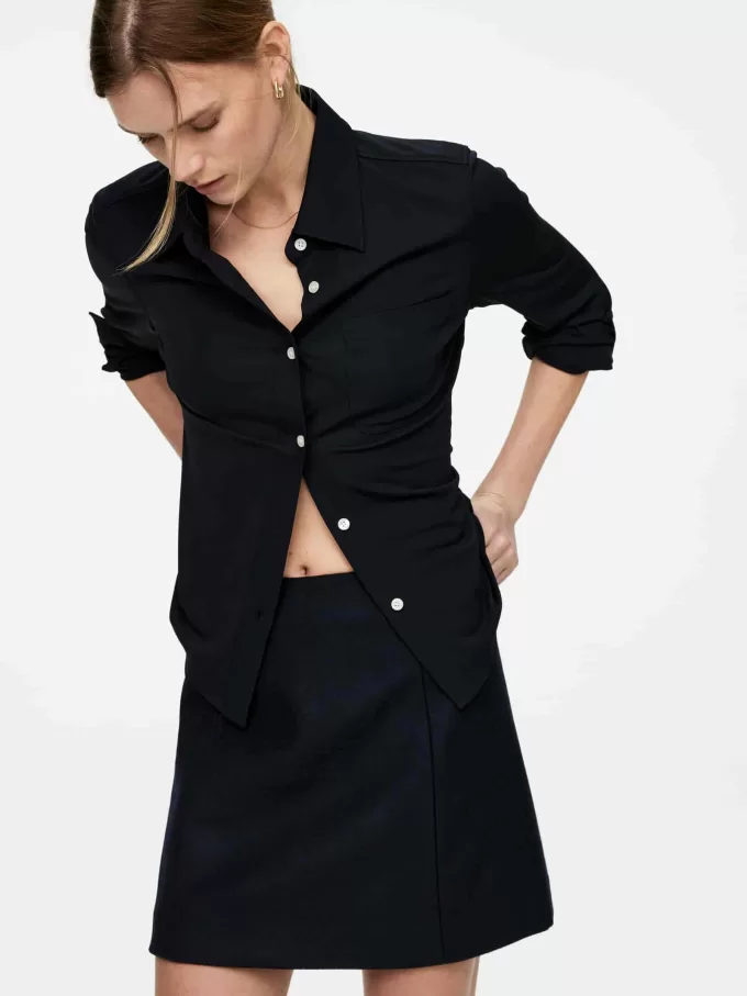 Minifalda de lana Minifalda de lana