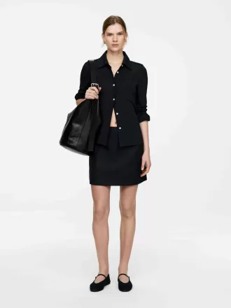 Minifalda de lana Minifalda de lana