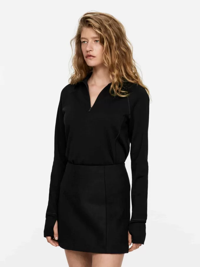 Minifalda de lana Minifalda de lana