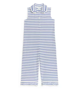 Mono con cuello con volantes Mono con cuello con volantes