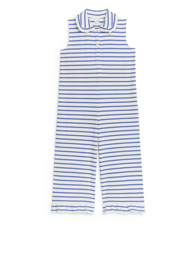 Mono con cuello con volantes Mono con cuello con volantes