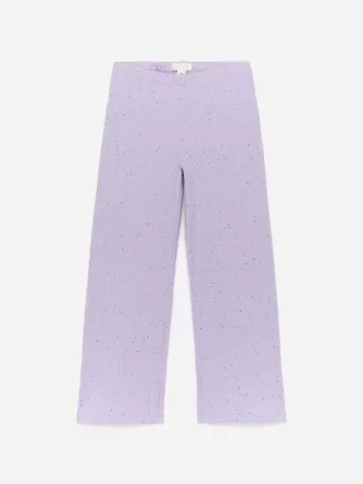 Pantalón De Algodón Acanalado