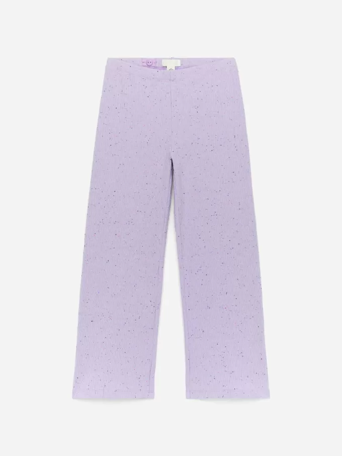 Pantalón De Algodón Acanalado Pantalón De Algodón Acanalado