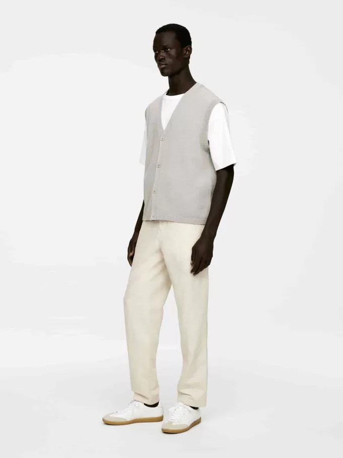 Pantalón Mezcla De Lino Pantalón Mezcla De Lino