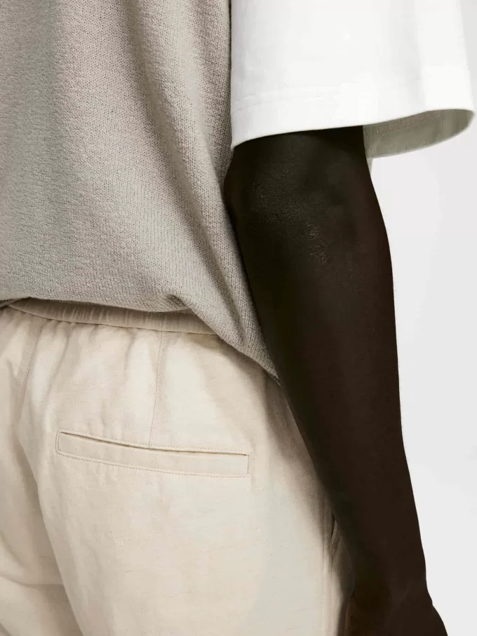 Pantalón Mezcla De Lino Pantalón Mezcla De Lino