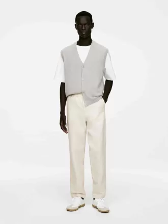 Pantalón Mezcla De Lino