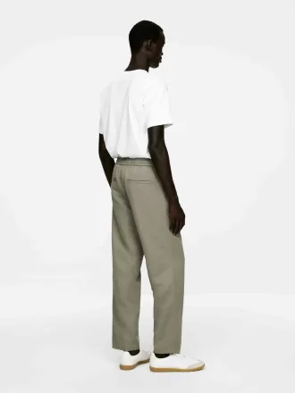 Pantalón Mezcla De Lino