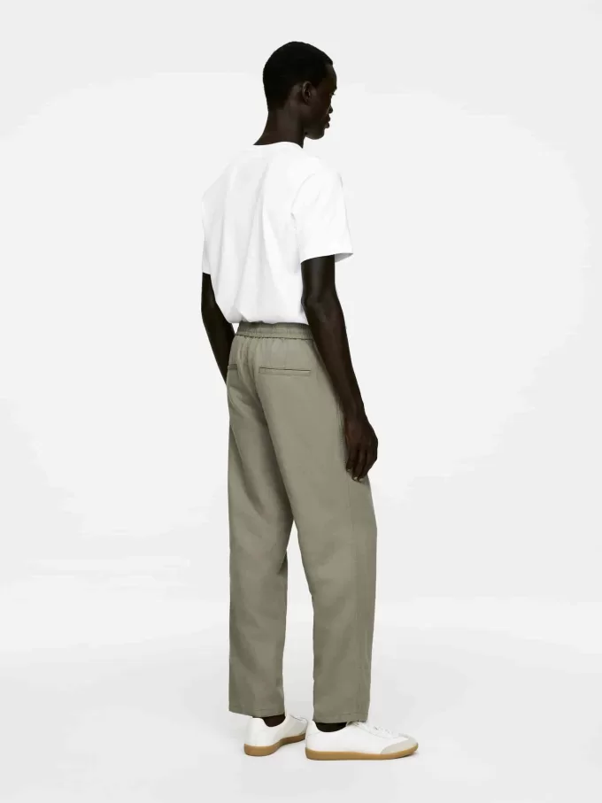 Pantalón Mezcla De Lino Pantalón Mezcla De Lino