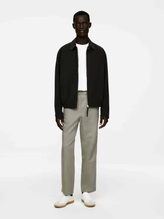 Pantalón Mezcla De Lino