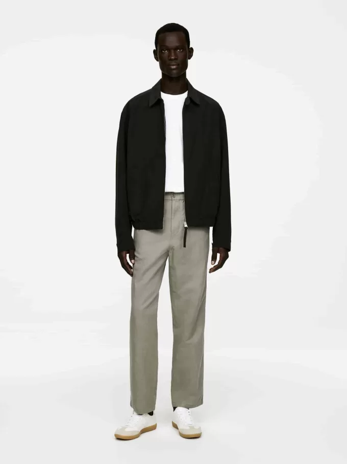 Pantalón Mezcla De Lino Pantalón Mezcla De Lino