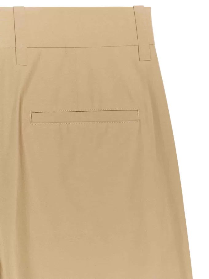 Pantalón ancho plisado