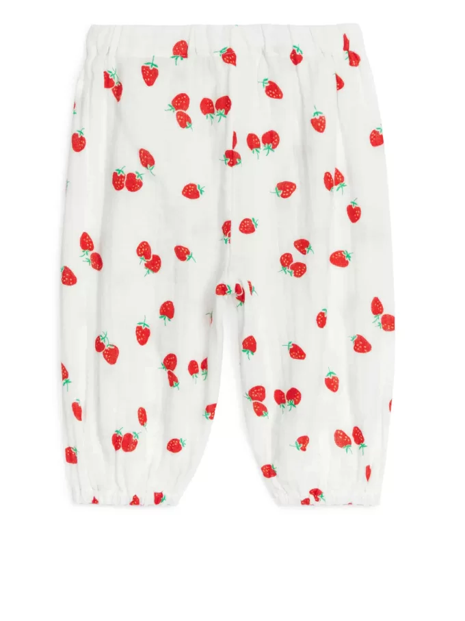 Pantalón de muselina de algodón Pantalón de muselina de algodón