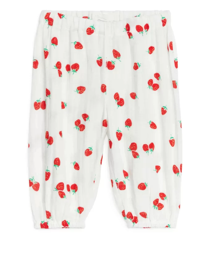 Pantalón de muselina de algodón Pantalón de muselina de algodón