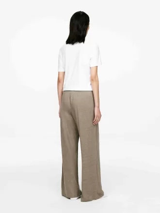 Pantalón fluido de lino