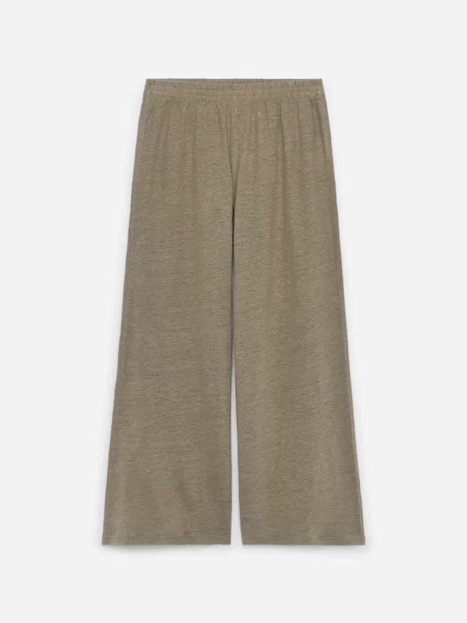 Pantalón fluido de lino Pantalón fluido de lino