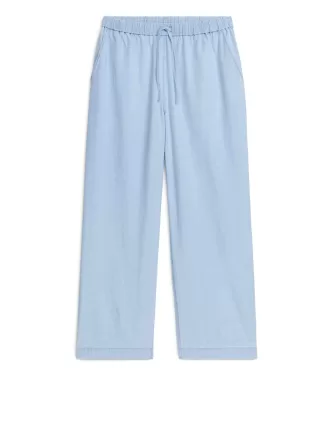 Pantalón vaquero ligero con cordón