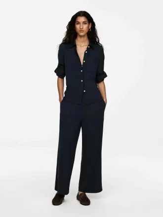 Pantalones De Jersey En Mezcla De Viscosa