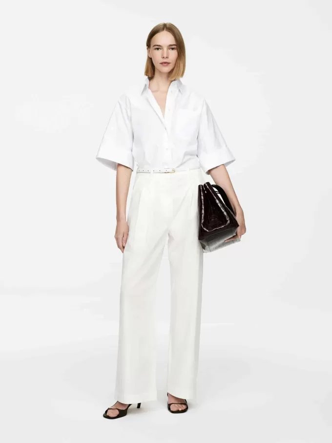 Pantalones Plisados Pantalones Plisados