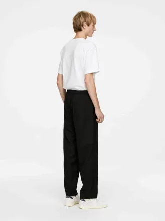 Pantalones con cordón Hopsack