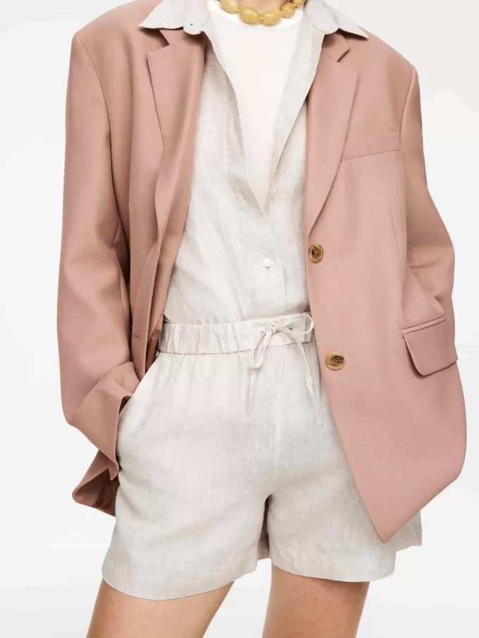 Pantalones cortos de lino Pantalones cortos de lino