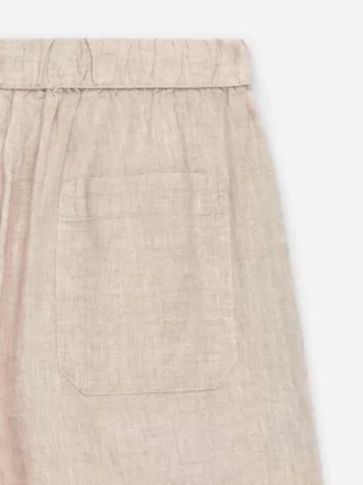 Pantalones cortos de lino